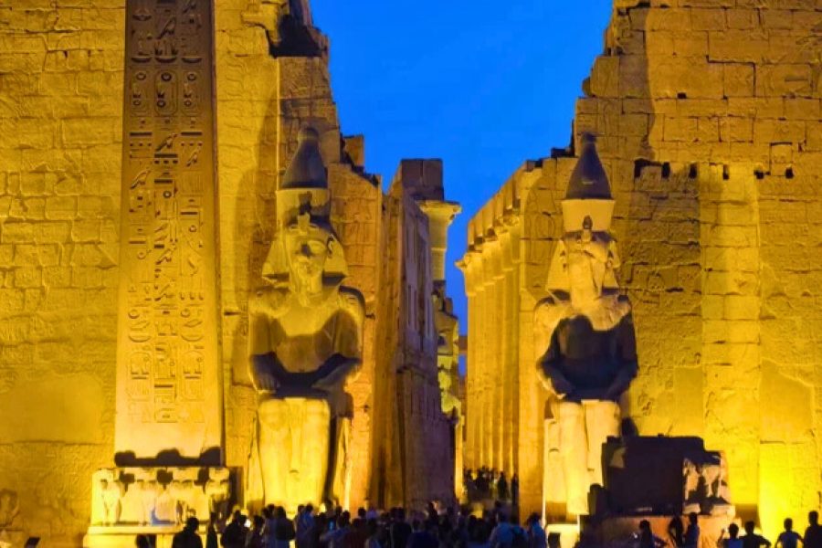 🌌 Sound and Light Show at Karnak Temple in Luxor – An Unforgettable Journey Through the History of Thebes  Organized by Raymira Egypt Tours